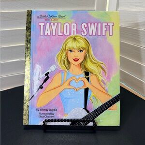 Taylor Swift Little Golden Book - Pink & Yellow Kids Biography